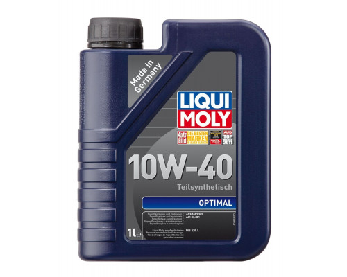 Масло моторное Liqui Moly "Optimal", полусинтетическое, 10W-40, 1 л Liqui Moly 3929