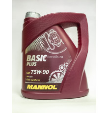MANNOL BASIC PLUS GL4 75W-90 Масло трансмиссионное (4л) MANNOL 1322