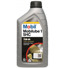 Масло трансмиссионное Mobil Mobilube 1 SHC, класс вязкости 75W-90, 1 л MOBIL 152659
