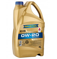 Моторное масло RAVENOL EHS SAE 0W-20 (4л) RAVENOL 1111113-004-01-999
