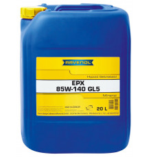 Трансмиссионное масло RAVENOL Getriebeoel EPX SAE 85W-140 GL 5 (20 л) RAVENOL 1223211-020-01-999