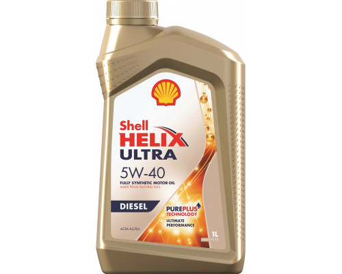 Моторное масло Shell Helix Ultra Diesel, синтетическое, 5W-40, 1 л Shell 550040552