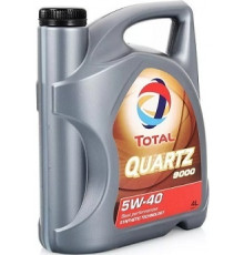 Моторное масло Total Quartz 9000 5W40, синтетическое, 4 л Total 10210501