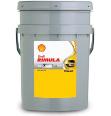 Масло моторное Shell Rimula R4 X для дизельных двигателей, 15W-40, минеральное, 20 л Shell 550036840