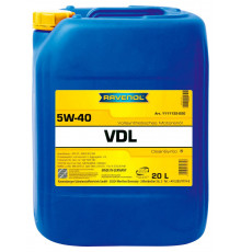 Моторное масло RAVENOL VDL SAE 5W-40 (20л) new RAVENOL 1111132-020-01-999