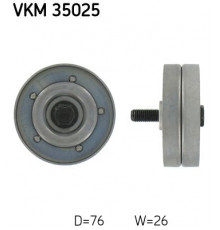 VKM35025 SKF Ролик обводной ремня генератора