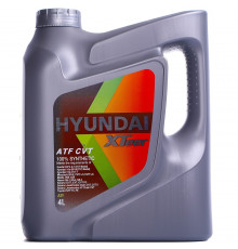 Трансмиссионное масло HYUNDAI XTeer "CVT", 4л., синтетическое, для АКПП, спецификации Hyundai/Kia SP-III (CVT Model), Hyundai / Kia CVT Hyundai XTeer 1041413