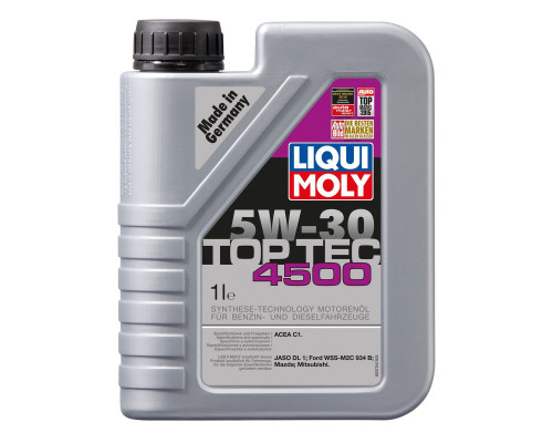 Масло моторное Liqui Moly "Top Tec 4500", НС-синтетическое, 5W-30, 1 л Liqui Moly 2317