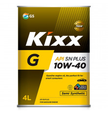 Масло моторное Kixx G 10w-40 API SN PLUS 4л. KIXX L210944TR1