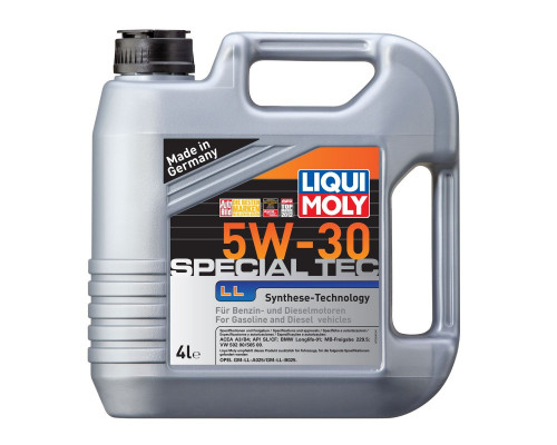 Масло моторное Liqui Moly "Special Tec LL", НС-синтетическое, 5W-30, 4 л Liqui Moly 7654