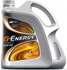 Масло моторное G-Energy Expert G 10W-40, API SG/CD, полусинтетическое, 4 л G-Energy 253140267