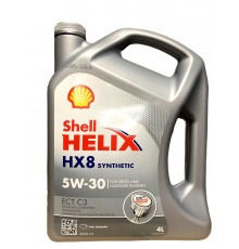 Моторное масло Shell Helix HX8 ECT 5W-30, синтетическое, 4 л Shell 550048035