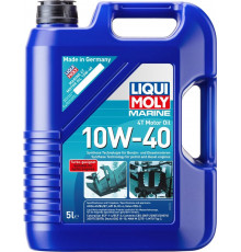 Моторное масло Liqui Moly "Marine 4T", нс-синтетическое, класс вязкости 10W-40, 5 л Liqui Moly 25013