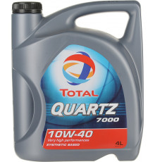 Моторное масло Total Quartz 7000 10W40 (Sn), синтетическое, 4 л Total 10200501