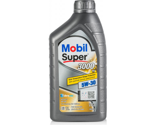 Моторное масло Mobil Super 3000 XE, 5W-30, 1 л MOBIL 152574