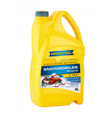 Масло для 2-Такт снегоходов RAVENOL Snowmobiles Mineral 2-Takt ( 4л) new RAVENOL 1153310-004-01-999
