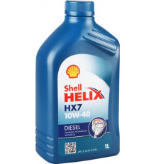 Моторное масло SHELL Helix Diesel HX 7 10W-40 1 л Shell 550046357