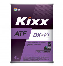 Масло трансмиссионное Kixx ATF DX-VI 4л. KIXX L252444TE1