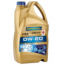 Моторное масло RAVENOL VSE SAE 0W-20 (4л) RAVENOL 1111112-004-01-999