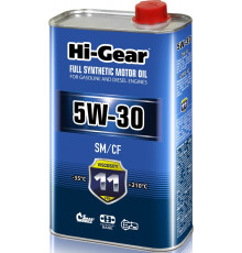 Моторное масло Hi-Gear, синтетическое, 5W-30, HG0030, 1 л Hi-Gear HG0030
