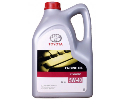 Моторное масло TOYOTA Engine Oil Synthetic 5W-40, 5 л Toyota 0888080375GO