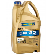 Моторное масло RAVENOL GFE SAE 5W-20 (4л) RAVENOL 1111111-004-01-999