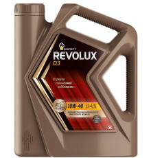 Масло моторное Роснефть "Revolux D3", полусинтетическое, 10W-40, 5 л Роснефть 40620750