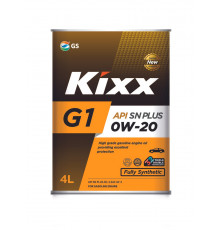 Kixx G1 0W-20 API SN Plus 4л. KIXX L209844TE1