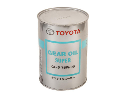 TOYOTA GEAR OIL SUPER GL5 75W-90 Масло трансмиссионное (железо/Япония) (1L) Toyota 0888502106