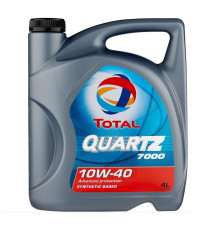 Моторное масло TOTAL QUARTZ 7000 10W40 4L 201523 Total 201523