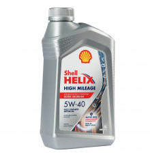 Моторное масло Shell Helix High Mileage, синтетическое, 5W-40, 1 л Shell 550050426