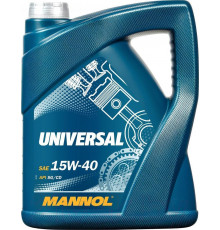 MANNOL UNIVERSAL 15W-40 Масло моторное минеральное (5л) MANNOL 1221