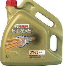 Моторное масло CASTROL EDGE A3/B4 TITANIUM FST, синтетическое, 0W-30, 4 л (CASTROL 4676800090) Castrol 4676800090