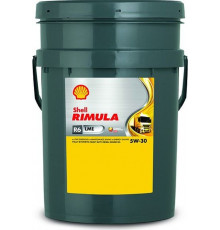 Масло моторное Shell Rimula R6 LME, 550043092, для дизельных двигателей, синтетическое, 5W-30, 20 л Shell 550043092