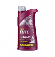 MANNOL ELITE 5W-40 PAO Масло моторное синтетическое (1л) MANNOL 1005