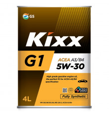 Масло моторное Kixx G1 A3/B4 5W-30 4л. KIXX L531044TE1