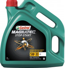 Масло моторное Castrol Magnatec Stop-Start, синтетическое, 5W-30, C3, 4 л Castrol 15C3EC