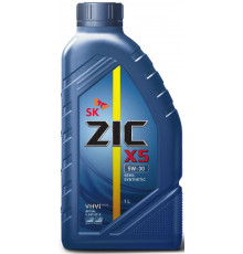 Масло моторное ZIC "X5", полусинтетическое, класс вязкости 5W-30, API SN, 1 л ZIC 132621