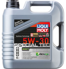 Моторное масло Liqui Moly "Special Tec DX1", нс-синтетическое, класс вязкости 5W-30, 4 л Liqui Moly 20968