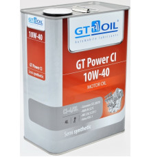 Моторное масло GT OIL Power CI 10W-40 4 л GT OIL 8809059407523