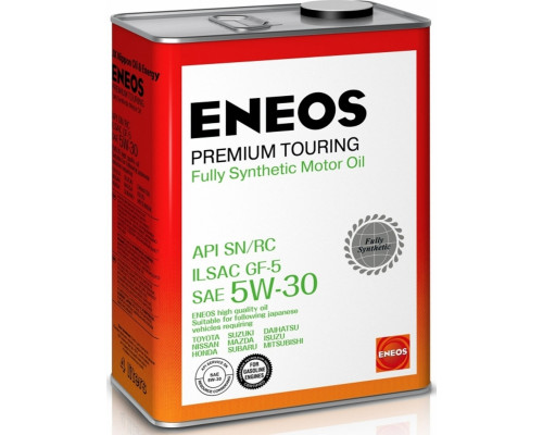 Масло ENEOS Premium Touring SN 5W30 4 л ENEOS 8809478942216