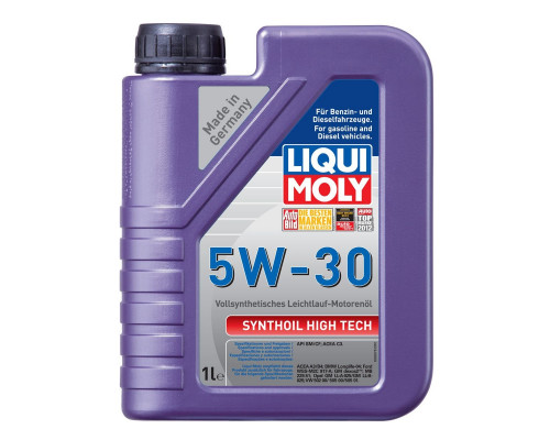 Масло моторное Liqui Moly "Synthoil High Tech", синтетическое, 5W-30, 1 л Liqui Moly 9075
