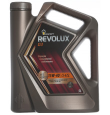 Масло моторное Роснефть "RN Revolux D3", минеральное, 15W-40, 5 л Роснефть 40620850