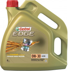 Масло моторное Castrol "Edge", синтетическое, класс вязкости 0W-30, A3/B4, 4 л. 157E6B Castrol 157E6B