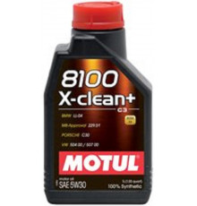 Моторное масло Motul 8100 X-clean+ C3 5W30 1л MOTUL 106376