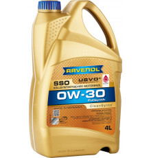 Моторное масло RAVENOL SSO SAE 0W-30 ( 4 л) RAVENOL 1111100-004-01-999