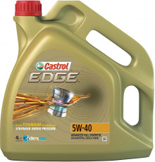 Масло моторное Castrol "Edge", синтетическое, класс вязкости 5W-40, 4 л Castrol 157B1C