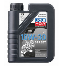 Масло моторное Liqui Moly "Motorbike 4T Street", НС-синтетическое, 10W-30, 1 л Liqui Moly 2526