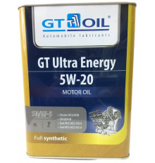 Масло моторное GT Ultra Energy 5W-20 API SN/GF-5 4 л GT OIL 8809059407288
