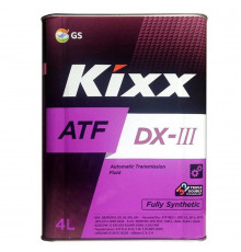 Масло трансмиссионное Kixx ATF DX-III 4л. KIXX L250944TE1
